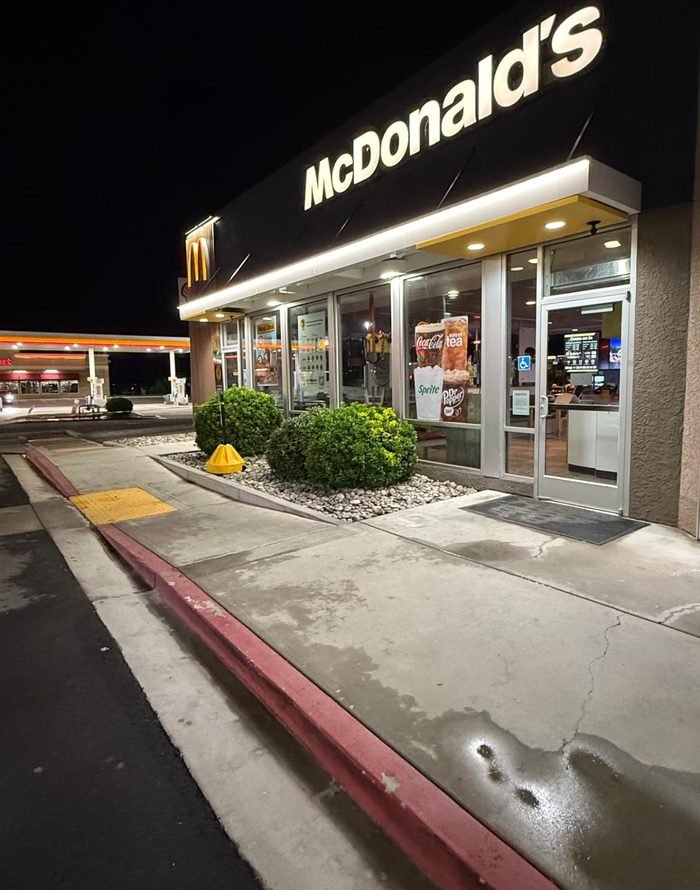 Restaurant or food-service exterior pressure washing